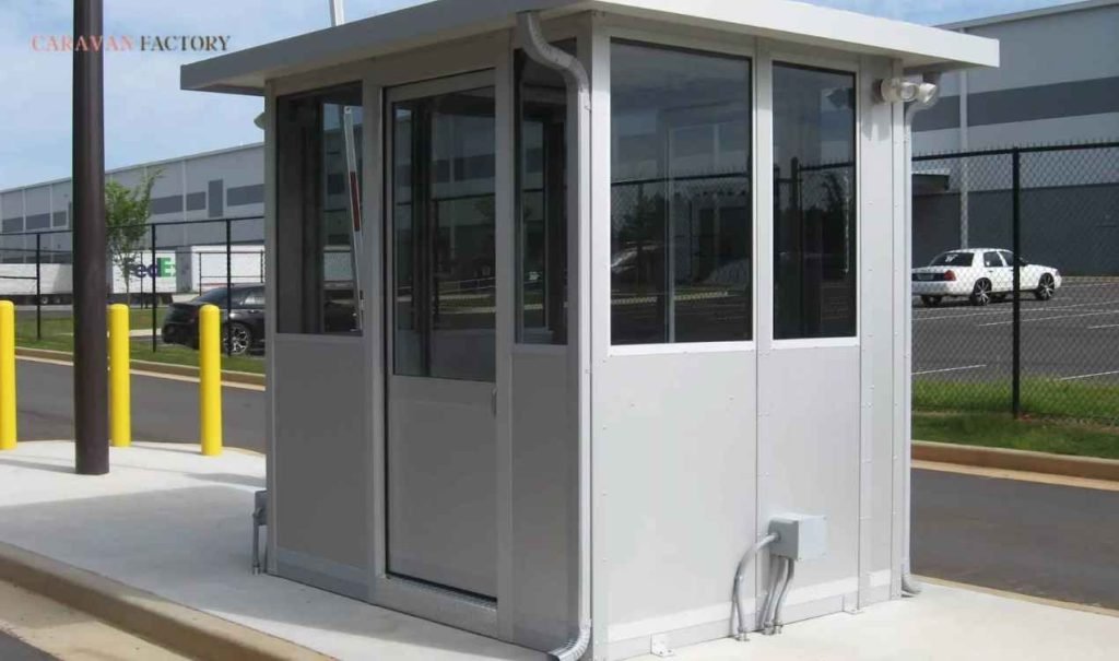 الكبائن وأكشاك الحراسة