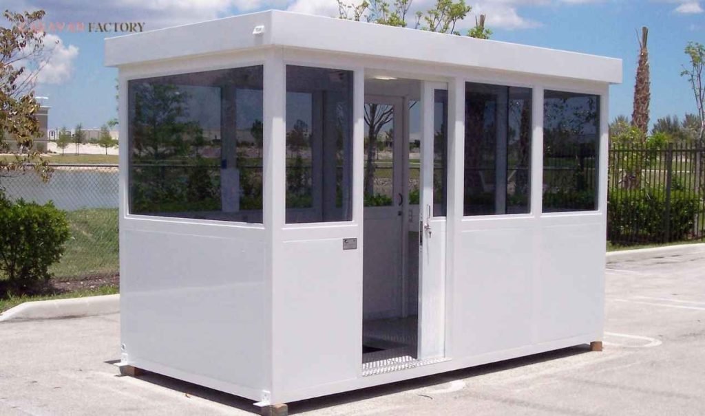 الكبائن وأكشاك الحراسة