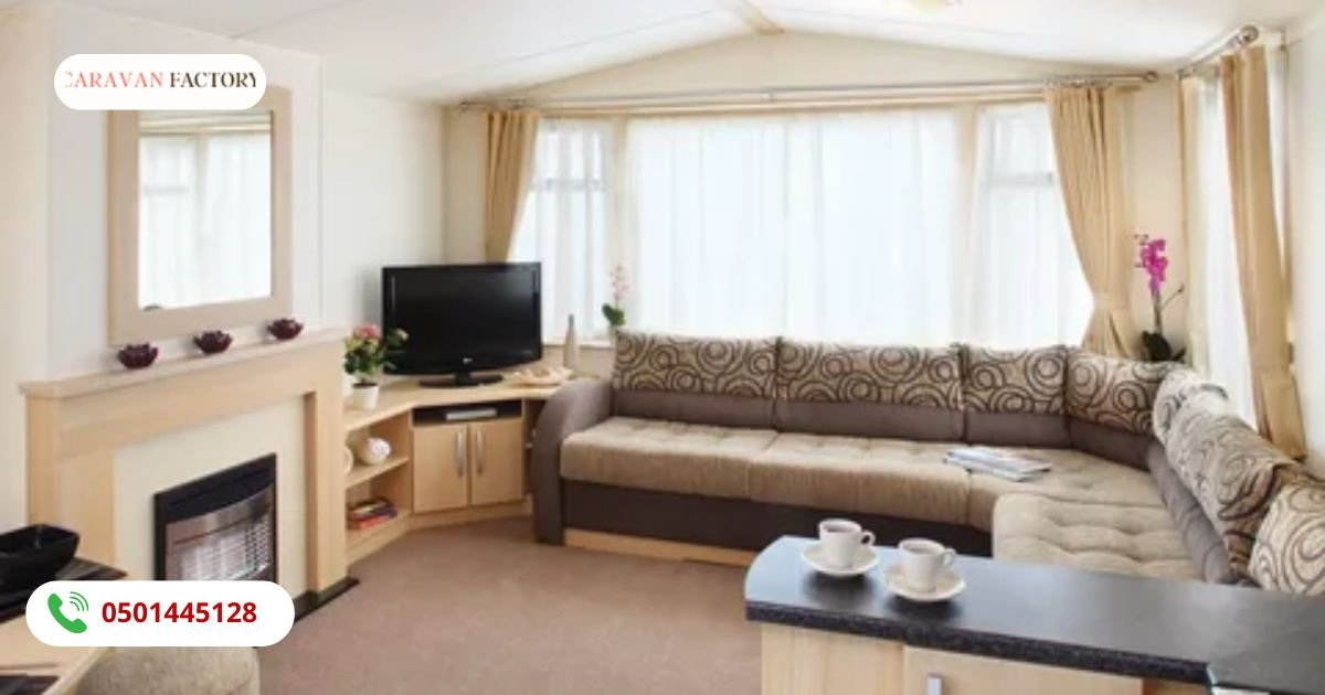 تصميم كرفان من الداخل