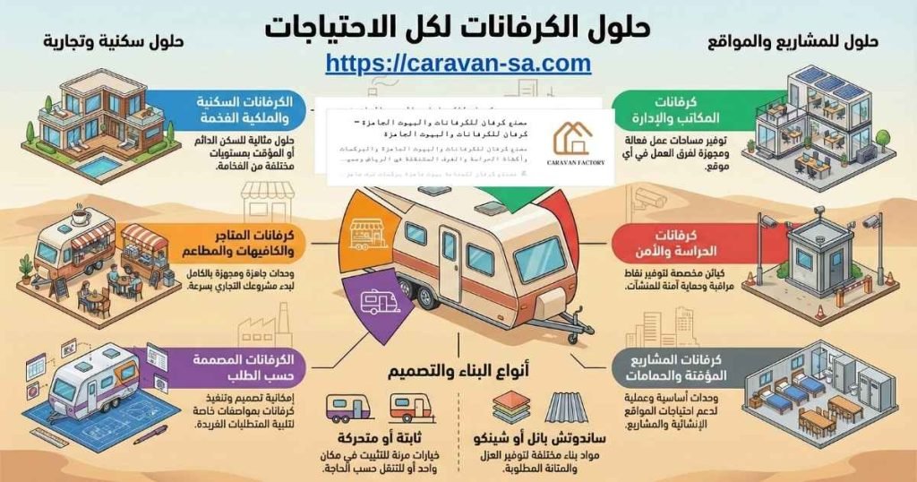 أنواع الكرفانات